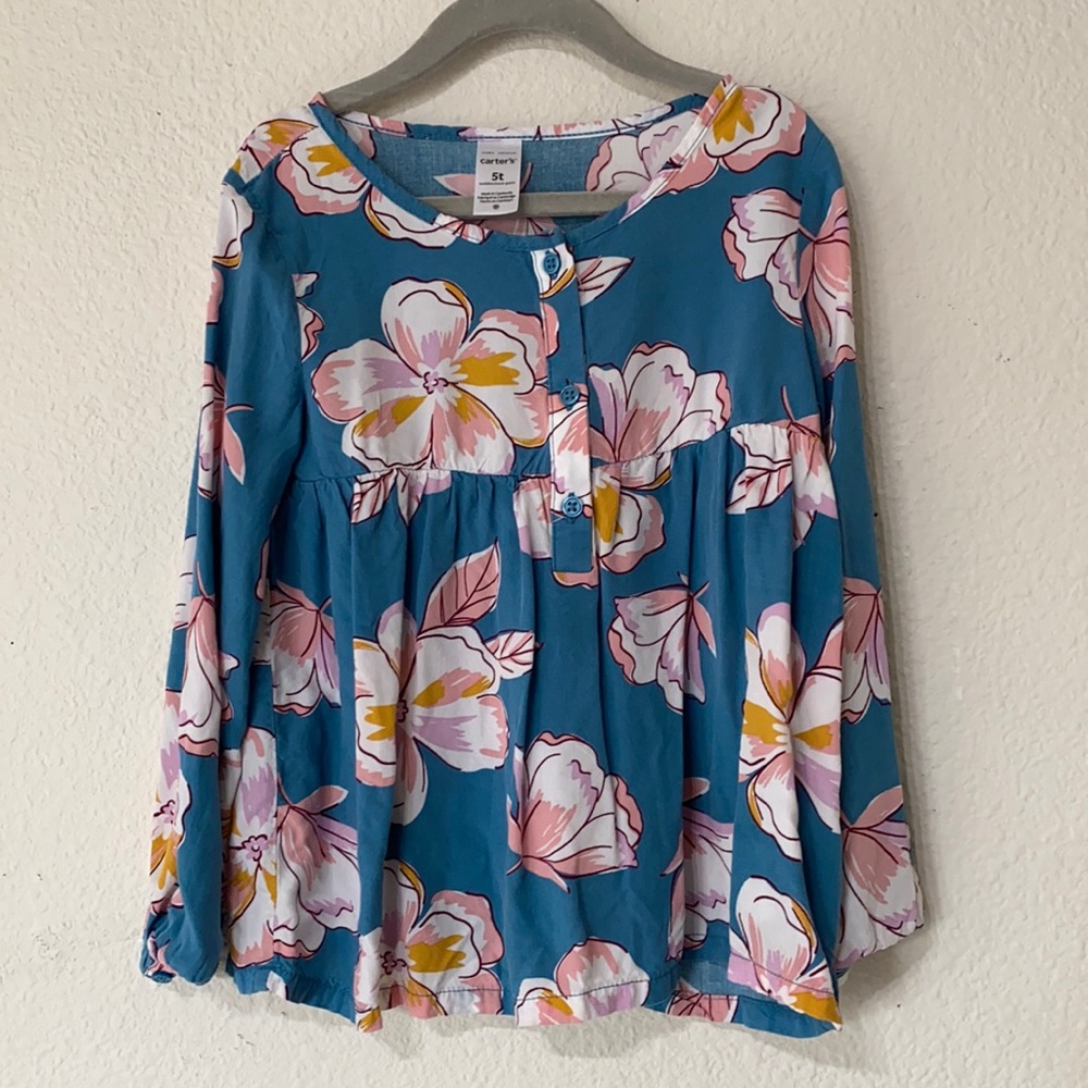Carter’s Floral Tunic Top